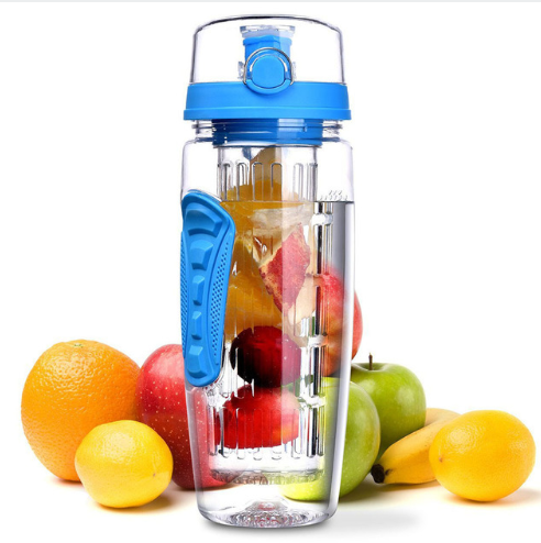 Free Fruit Infuser Juice Shaker Bottle Portable Climbing Camp Bottle