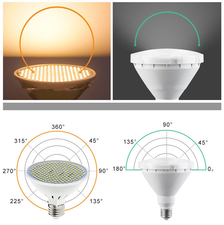 LED Lamp Cup E27 Household Energy-Saving Bulb 220V SMD Indoor Lighting Source