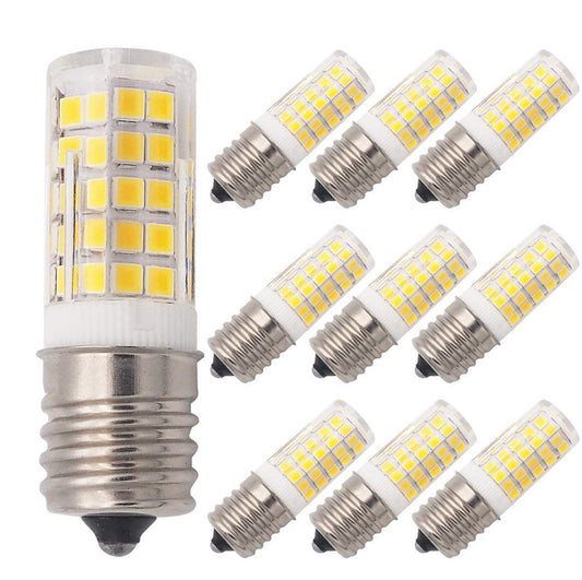 LED Corn Bulb E17-5W-52D Ceramic Direct Plug Light Source 110V220V Refrigerator Freezer Bulb