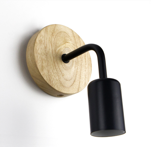 Modern Minimalist Wrought Iron Craft Wall Lamp