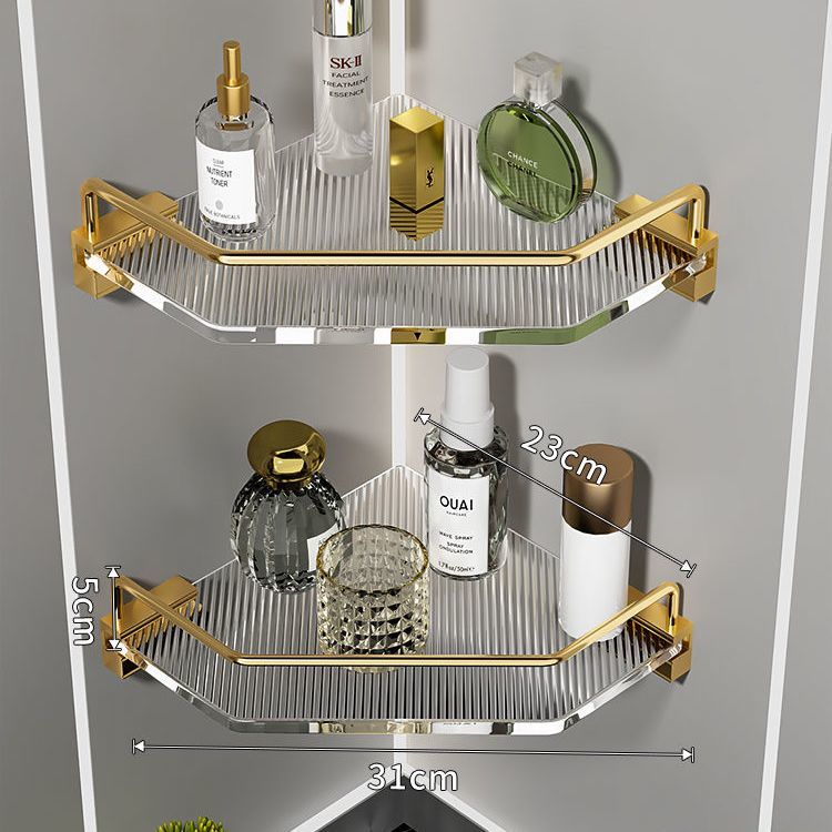 Acrylic Washroom Bathroom Shelving