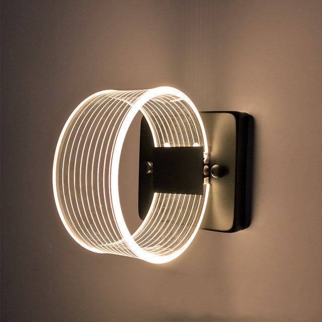 Modern simple LED wall lamp