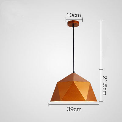 Colorful Geometric Creative Small Hanging Lamps